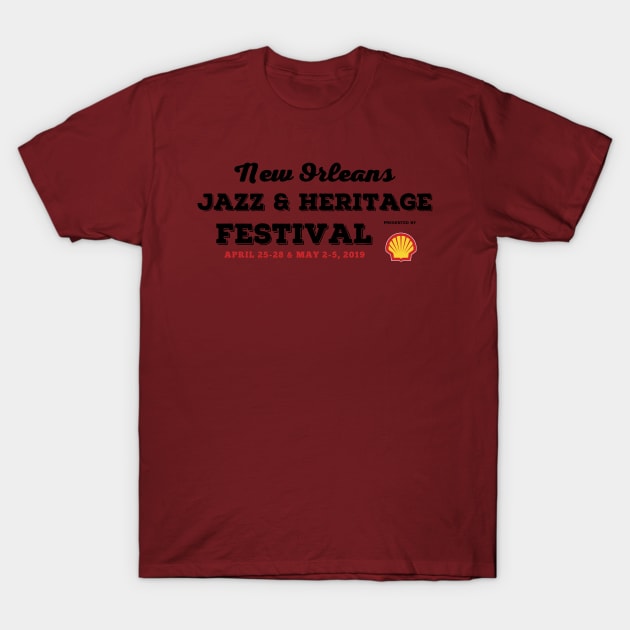 NEW ORLEANS JAZZ AND HERITAGE 2019 OBBY05 T-Shirt by obbyesakh